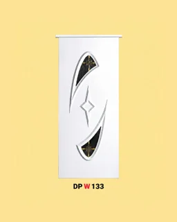 پانل دکوراتیو شیشه دار مدل W133