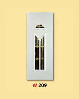 پانل دکوراتیو شیشه دار مدل W209