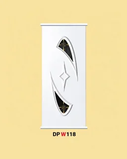 پانل دکوراتیو شیشه دار مدل w118