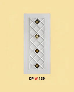 پانل دکوراتیو شیشه دار مدل w139